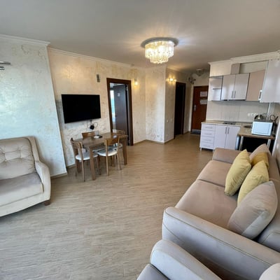 Rent a cozy apartment with panoramic view, 54 m², Orbi Panorama, Batumi, Georgia