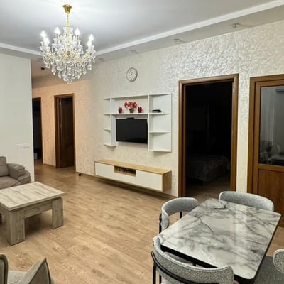 Rent of a spacious, furnished 95 m² apartment, Batumi, Georgia