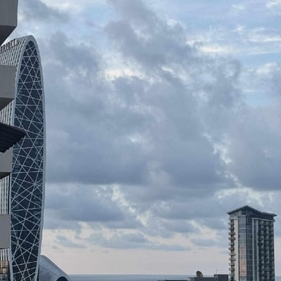 Appartement lumineux 60m² à louer, Batoumi, Géorgie