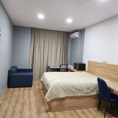 Аренда светлой студии 35м² с балконом, Батуми, Грузия