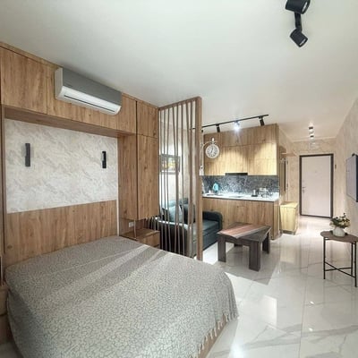 Modernes Studio 32m² mit großem Balkon zur Miete, Batumi, Georgien