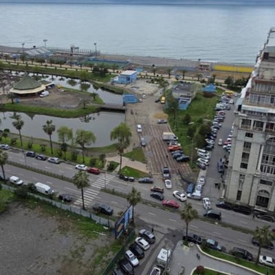 Apartment 80m² with Sea View, First Line for Rent, Batumi, Georgia