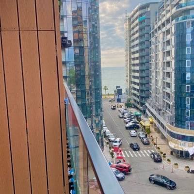 Estudio luminoso 32m² en alquiler, Batumi, Georgia