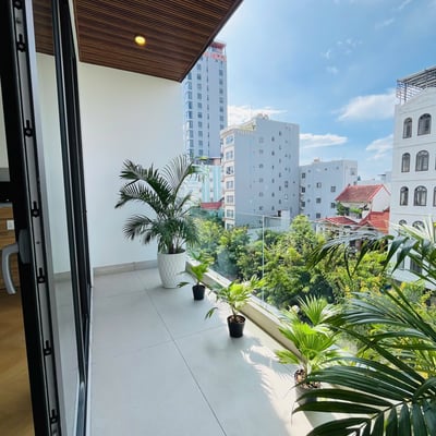 Zu vermieten: Neues, helles 1-Zimmer-Apartment, Son Tra, Da Nang, Vietnam