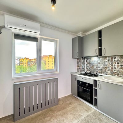 Helles möbliertes Studio zur Miete, Bukarest, Rumänien