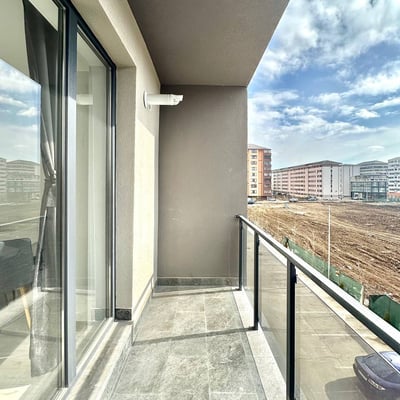 Stylish Apartment with Panoramic Balcony for Rent, Bucharest, Romania