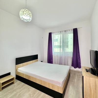 Bright and furnished apartment rental, Bucharest, Romania