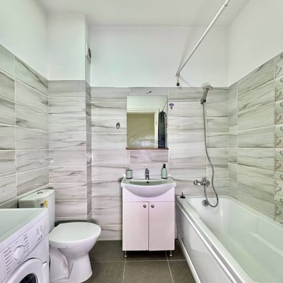 Bright and furnished apartment rental, Bucharest, Romania