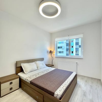 Bright and cozy furnished apartment rental, Bucharest, Romania