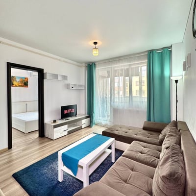 Appartement deux chambres moderne à louer, Militari Residence, Bucarest, Roumanie