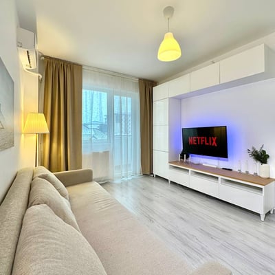 Apartamento luminoso amueblado en alquiler, Military Residence, Bucarest, Rumanía