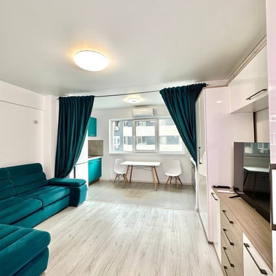 Сдаётся в аренду уютная светлая студия, Militari Residence, Бухарест, Румыния