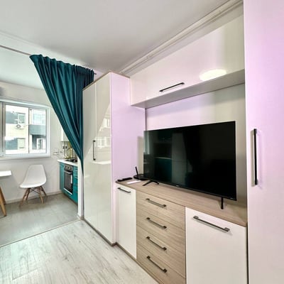 Сдаётся в аренду уютная светлая студия, Militari Residence, Бухарест, Румыния