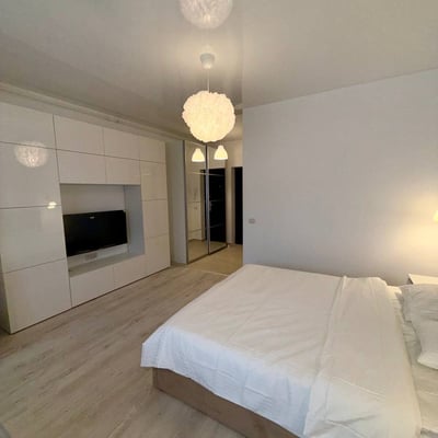 Modern studio apartment for rent, Militari Residence, Bucharest, Romania