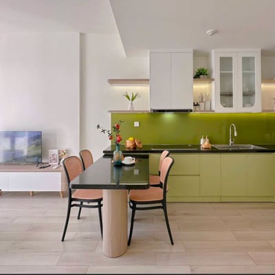 Alquiler de apartamento moderno cerca del parque en Ciudad Ho Chi Minh (Saigon), Vietnam