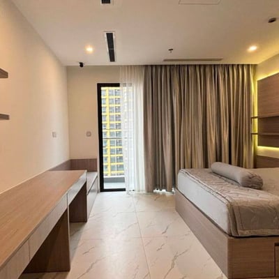 Long-term furnished studio apartment rental, Opus One, Ho Chi Minh City (Saigon), Vietnam