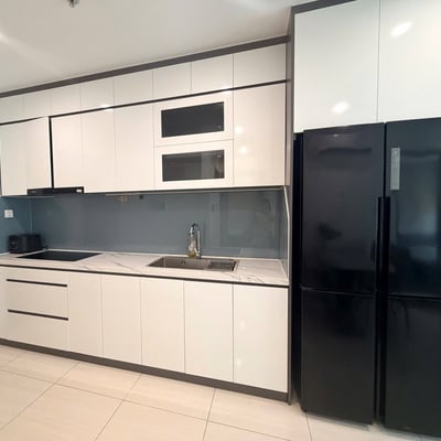 Modern apartment rental in The Origami residential complex, Ho Chi Minh City (Saigon), Vietnam