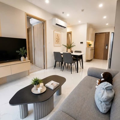 Modern apartment rental in Glory Heights residential complex, Ho Chi Minh City (Saigon), Vietnam