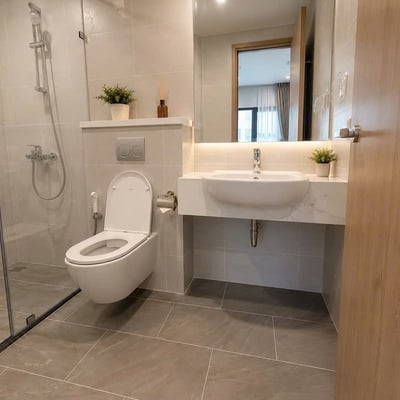 Modern apartment rental in Glory Heights residential complex, Ho Chi Minh City (Saigon), Vietnam