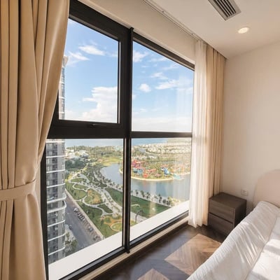 Long-term furnished apartment rental in The Opus One, Ho Chi Minh City (Saigon), Vietnam