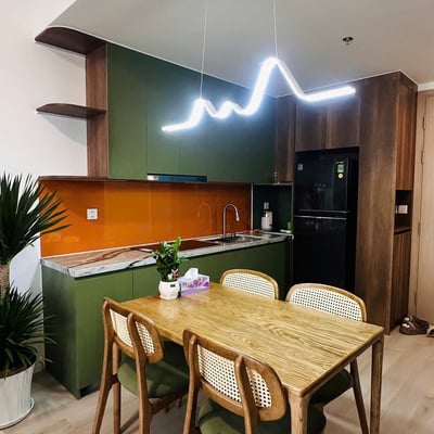 Long-term rental of a stylish fully furnished apartment in Ho Chi Minh City (Saigon), Vietnam