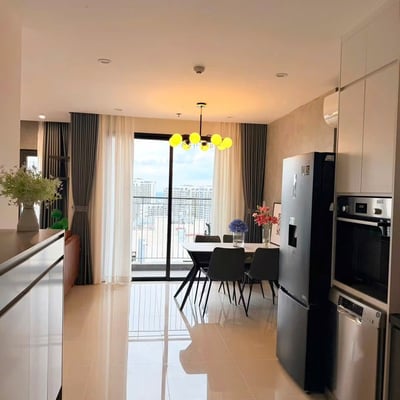 Long-term rental of a modern furnished apartment, Vinhomes Grand Park (Rainbow), Ho Chi Minh City (Saigon), Vietnam
