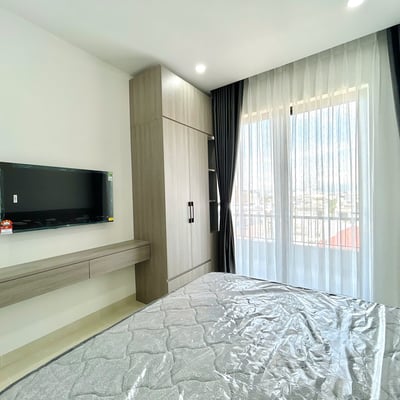 Komfortables, möbliertes 1-Zimmer-Apartment in Da Nang, Vietnam zu vermieten