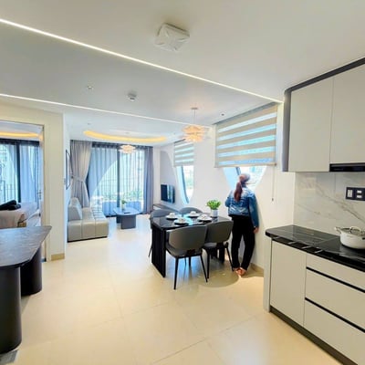 Luxuriöses 2-Zimmer-Apartment im Stadtteil Son Tra, Da Nang, Vietnam zu vermieten