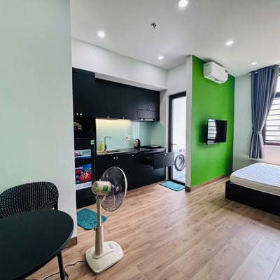 Location longue durée d'un appartement meublé près de la plage dans le quartier de Son Tra, Da Nang, Viêt Nam