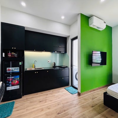 Location longue durée d'un appartement meublé près de la plage dans le quartier de Son Tra, Da Nang, Viêt Nam