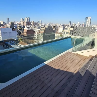 Studio en Palermo con piscina y parroquias en el residencial Palermo Air