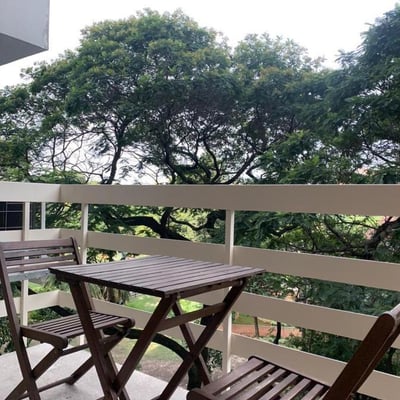 Furnished 2-room apartment 55m2 near the park, Palermo