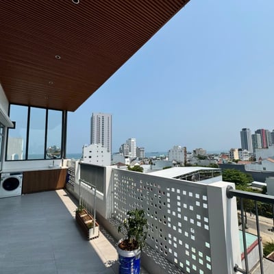 Bright penthouse with sea view for rent, 80 m², Son Tra, Da Nang, Vietnam