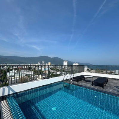 Bright penthouse with sea view for rent, 80 m², Son Tra, Da Nang, Vietnam