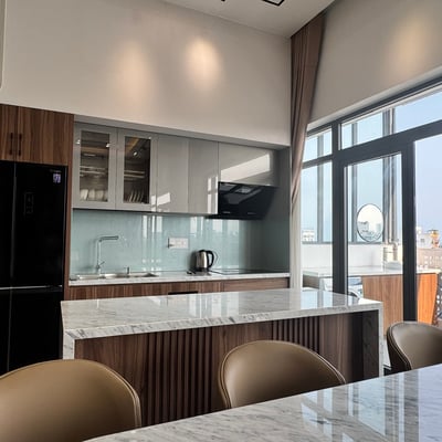Bright penthouse with sea view for rent, 80 m², Son Tra, Da Nang, Vietnam