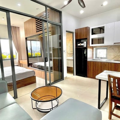 Spacious, bright apartment with mountain view for rent, Da Nang, Vietnam