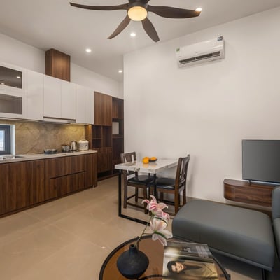 Spacious, bright apartment with mountain view for rent, Da Nang, Vietnam