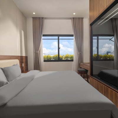 Geräumige, helle Wohnung mit Bergblick zur Miete, Da Nang, Vietnam