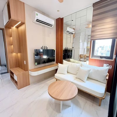 Alquiler de un acogedor apartamento nuevo con terraza, Da Nang, Vietnam