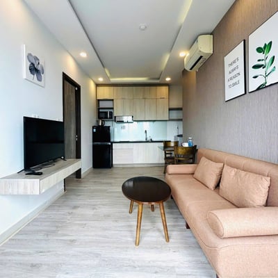 Vermietung einer modernen, vollmöblierten Wohnung in Strandnähe, Khue My, Da Nang, Vietnam