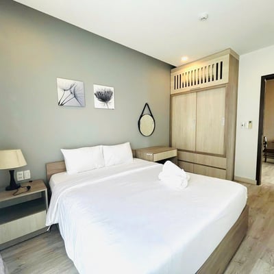 Vermietung einer modernen, vollmöblierten Wohnung in Strandnähe, Khue My, Da Nang, Vietnam