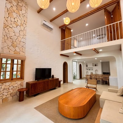 Modern and stylish house with a garden for rent, Son Tra, Da Nang, Vietnam