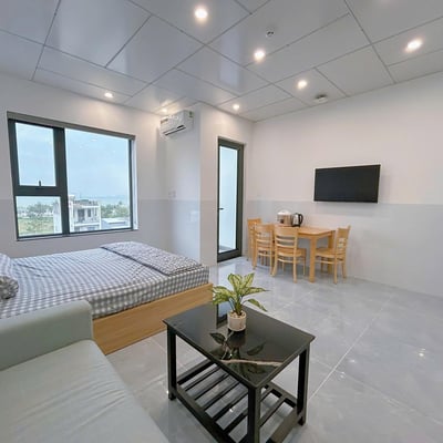 Аренда светлой и меблированной студии 35 m² в районе Son Tra в Дананге, Вьетнам