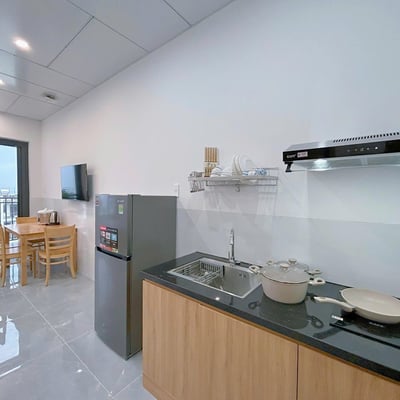 Аренда светлой и меблированной студии 35 m² в районе Son Tra в Дананге, Вьетнам