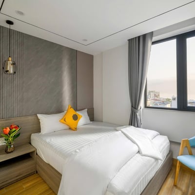 Vermietung einer hellen, komfortablen Wohnung mit Balkon, Son Tra, Da Nang, Vietnam