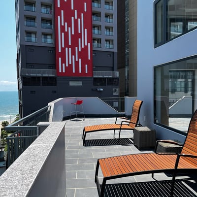 Rent a bright, comfortable apartment with balcony, Son Tra, Da Nang, Vietnam