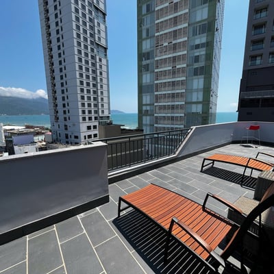 Vermietung einer hellen, komfortablen Wohnung mit Balkon, Son Tra, Da Nang, Vietnam