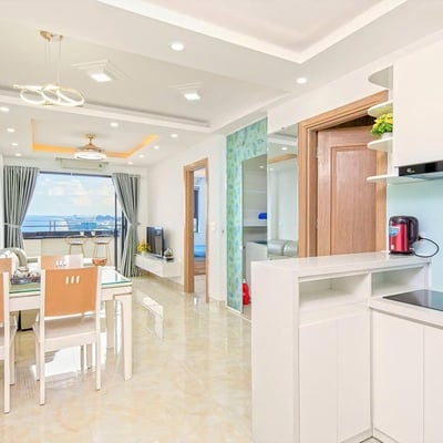 Location d'un appartement spacieux avec vue panoramique, 75 m², Da Nang, Vietnam