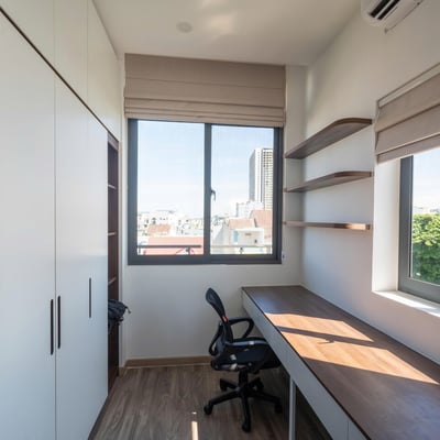 Аренда стильного пентхауса с балконом, 55 м², Дананг, Вьетнам