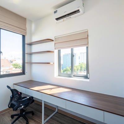 Location d'un penthouse élégant avec balcon, 55 m², Da Nang, Vietnam